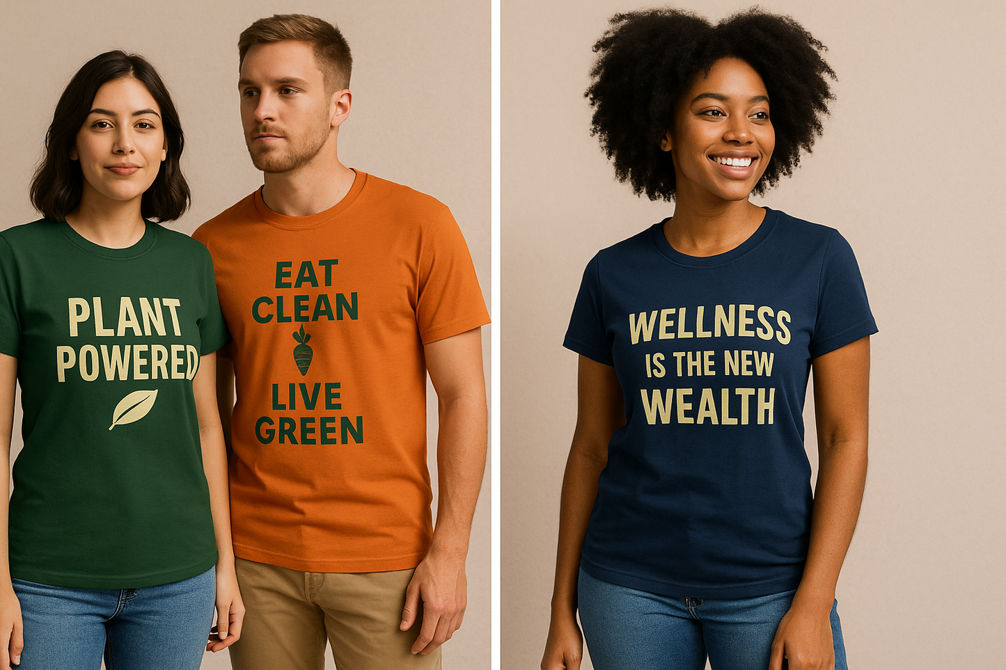 Vegan for the Planet – Eco T-Shirt